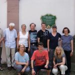 Gruppenbild Wanderung 2014 Franziskanerkloster Fulda